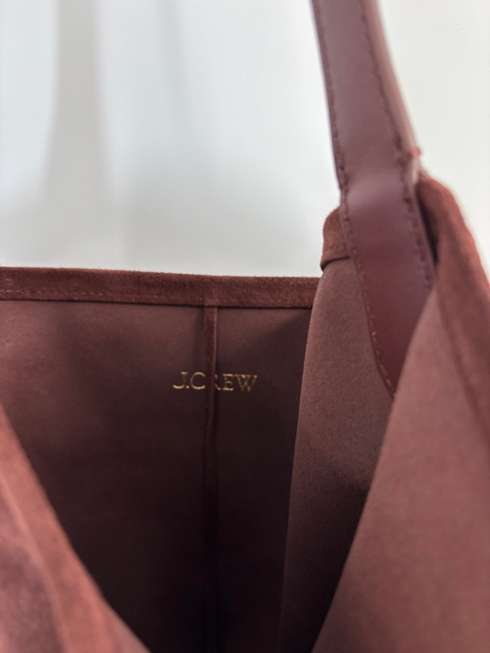 J.Crew Berkeley bucket bag in leather and suede - Picture 6 of 8
